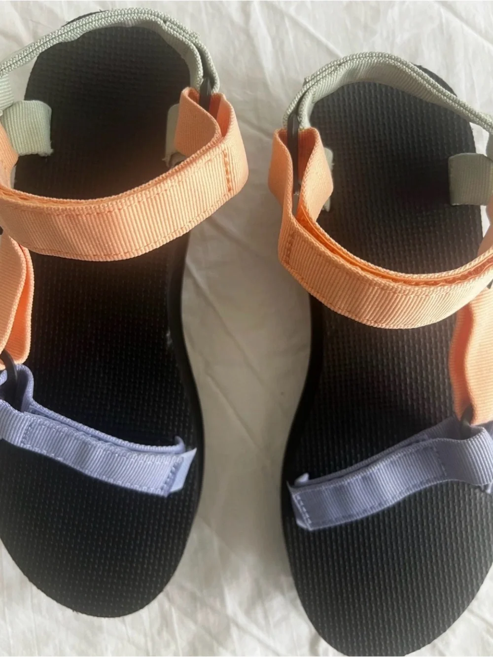 Teva Flatform Universal Sherbert Multi Flatform Sandals Women's Size 11 NWOT
